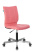 Кресло Бюрократ CH-330M/PINK без подлокотников розовый Lincoln 205 искусственная кожа крестовина мет (Компьютерное кресло CH-330M розовый)