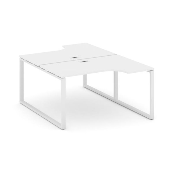 Рабочая станция эргономичная SN-6O.DRPA-011 (1380х1432/1992х750) (Белый/Металл Белый) Рабочая станция эргономичная SN-6O.DRPA-011 (1380х1432/1992х750) (Белый/Металл Белый)