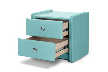 Тумба для спальни Lion (540x440x520) Аквамарин (Аквамарин) Тумба для спальни Lion (540x440x520) Аквамарин (Аквамарин)
