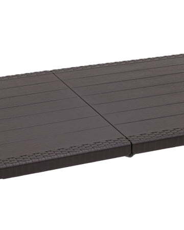 Стол складной чемодан пластиковый Кейт 180 коричневый (Стол складной Кейт коричневый) Стол складной чемодан пластиковый Кейт 180 коричневый (Стол складной Кейт коричневый)