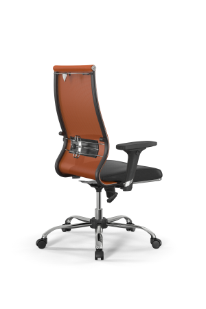Кресло для руководителя Метта Sit 10 B2-163D - T+Extra /Km00/Wm12/D02P(M09.B21.G20.W01 (Черный | Оранжевый) Кресло для руководителя Метта Sit 10 B2-163D - T+Extra /Km00/Wm12/D02P(M09.B21.G20.W01 (Черный | Оранжевый)