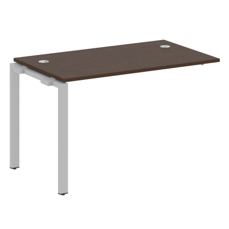 Проходной наборный элемент рабочей станции Metal System Style БП.ПРС-СП-1.2 1200x720x750 (Венге Цаво/Серый металл)