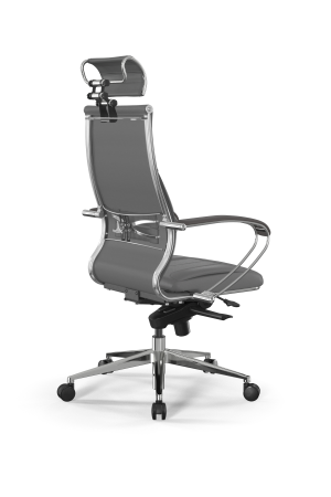 Кресло для руководителя Метта Samurai B2-11K - Infinity /Kc06/Wm06/K2cL/H2cL-3D(M06.B32.G11.W03) (Серый)