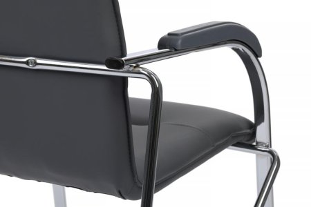 Стул Самба с пластиковыми подлокотниками SMB-03H Серый (Серый)