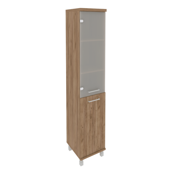 Шкаф First KSU-1.2 Лев 400x430x2060 (Дуб Табак) Шкаф First KSU-1.2 Лев 400x430x2060 (Дуб Табак)