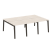 Рабочая станция на деревянных опорах Onix Wood OW.D.RS-6.0.8 2340x1635x750 (Тиквуд Светлый/Дуб Темный) Рабочая станция на деревянных опорах Onix Wood OW.D.RS-6.0.8 2340x1635x750 (Тиквуд Светлый/Дуб Темный)