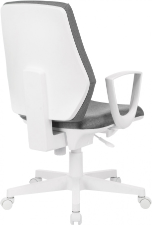 Кресло CH-W545 серый 38-404 крестов. пластик пластик белый (Серый)