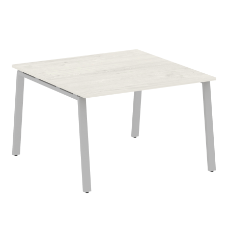 Стол для переговоров (1 столешница) на А-образном м/к Metal System Style БА.ПРГ-1.2 1200x1235x750 (Дуб наварра/Серый металл)