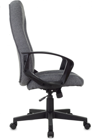 Кресло руководителя T-898 серый 3C1 крестов. пластик (Серый) Кресло руководителя T-898 серый 3C1 крестов. пластик (Серый)