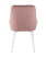 Стул Диана велюр пыльно-розовый ножки белые (Стул Диана пыльно розовый)