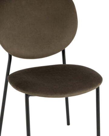 Стул Стенли велюр коричневый (Стул Стенли коричневый) Стул Стенли велюр коричневый (Стул Стенли коричневый)