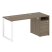 Рабочая станция Metal System Style БО.РС-СТП1.2 1612x750x750 (Дуб Наварра/Серый металл) Рабочая станция Metal System Style БО.РС-СТП1.2 1612x750x750 (Дуб Наварра/Серый металл)