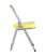 Стул складной ДЖОН металлик, желтый (Стул складной Джон желтый)