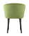 Стул с подлокотниками Нейтон велюр травяной (Стул Нейтон травяной)