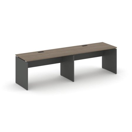 Рабочая станция 1 сторонняя SN-D.ORS-004 (3160х600х750) (Вяз Благородный/Антрацит)