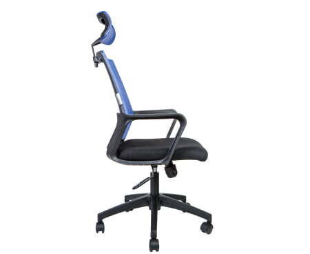 Бит / черный пластик / синяя сетка / черная ткань (Черный)