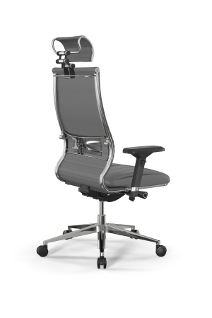 Кресло для руководителя Метта Samurai L2-8D - Infinity /Kc04/Wm06/D04P/H2cL-3D(M26.B32.G25.W03) (Серый) Кресло для руководителя Метта Samurai L2-8D - Infinity /Kc04/Wm06/D04P/H2cL-3D(M26.B32.G25.W03) (Серый)
