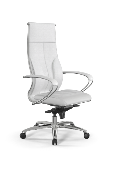 Кресло для руководителя Метта Samurai L1-11K - Infinity /Kc06/Wm06/K2cL(M06.B31.G04.W03) (Белый)
