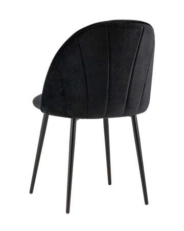 Стул Логан велюр черный (Стул Логан черный)