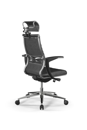 Кресло для руководителя Метта Samurai M3-13U - GoyaLE /Kc31/Wm31/U1mV-mL/H2cV-3D(M26.B32.G25.W03) (Темно-серый) Кресло для руководителя Метта Samurai M3-13U - GoyaLE /Kc31/Wm31/U1mV-mL/H2cV-3D(M26.B32.G25.W03) (Темно-серый)