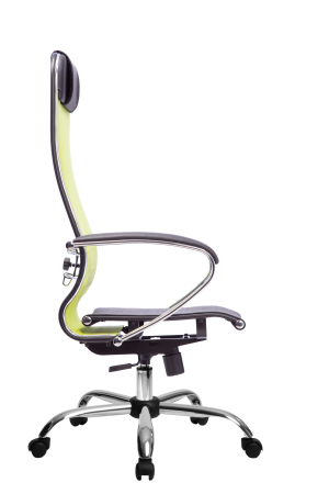 Кресло для руководителя Метта МЕТТА-4(MPRU)/подл.131/осн.003 (Лайм)