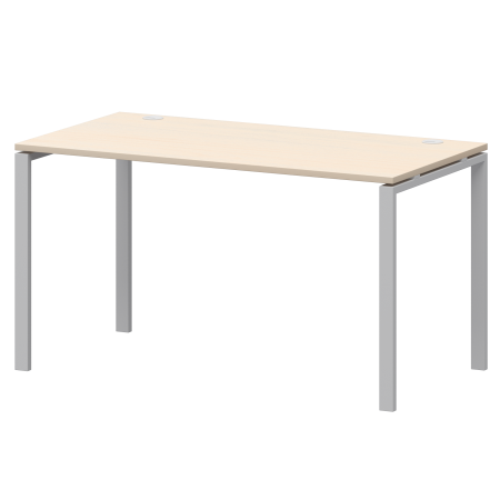 Стол на металлокаркасе Арго-М АМ-005.60 1800x600x760 (Бук/Белый)