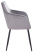 Кресло CH-380F серая жемчужина Italia 26 на ножках металл черный (Серый)
