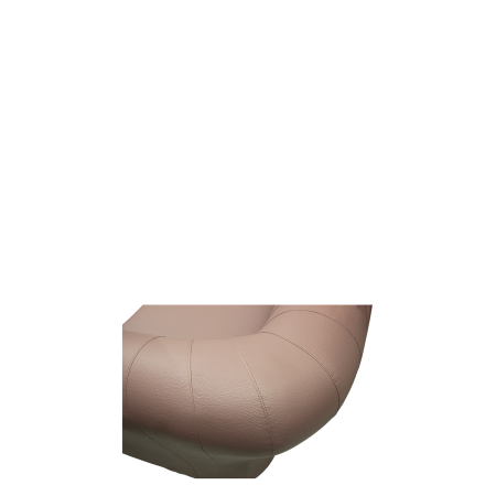 Диван офисный Сократ (С-17) 3-х местный (Коричневый)