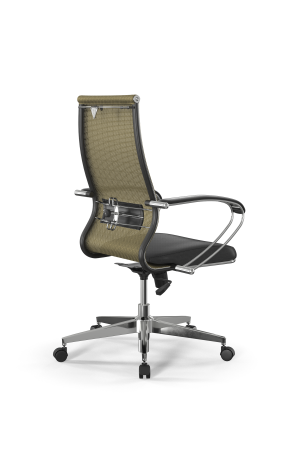 Кресло для руководителя Метта Sit 10 B2-163K - T+Extra /Km00/Wm12/K1cL(M09.B22.G18.W02) (Золотой | Черный)