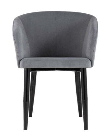 Кресло Ральф велюр серый (Стул Ральф серый)