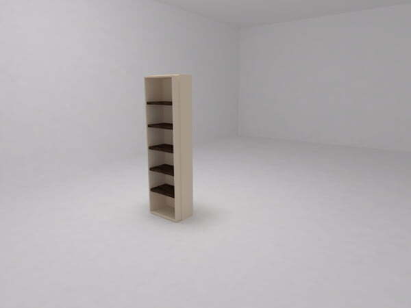 Полки для шкафа 5 шт Brix BR.00.47 560x350x40 (Бежевый (акрил))