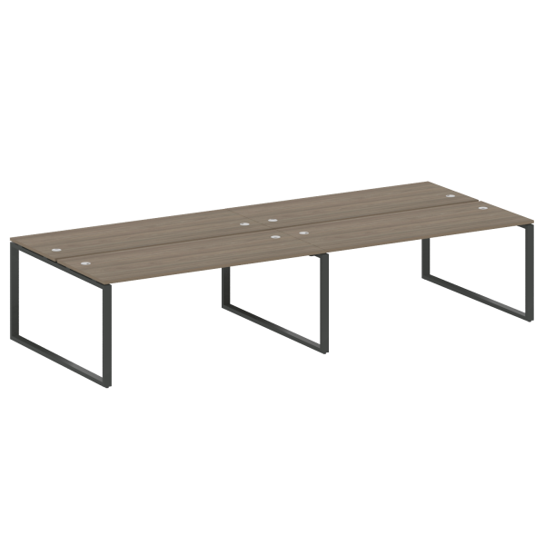 Рабочая станция Metal System Style БО.СМ-4.5 3600x1475x750 (Вяз/Антрацит металл) Рабочая станция Metal System Style БО.СМ-4.5 3600x1475x750 (Вяз/Антрацит металл)