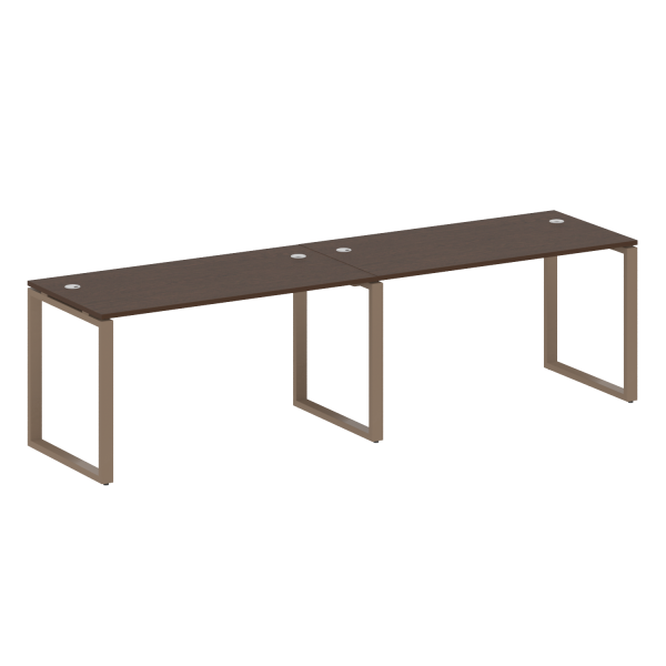 Рабочая станция Metal System Style БО.СМ-2.3 2800x720x750 (Венге Цаво/Мокко металл) Рабочая станция Metal System Style БО.СМ-2.3 2800x720x750 (Венге Цаво/Мокко металл)