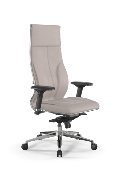 Кресло для руководителя Метта Samurai L1-11D - Infinity /Kc06/Wm06/D04P(M06.B32.G11.W03) (Светло-бежевый) Кресло для руководителя Метта Samurai L1-11D - Infinity /Kc06/Wm06/D04P(M06.B32.G11.W03) (Светло-бежевый)