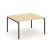 Стол переговорный SN-4P.SPRG-032.3 (1180х1180х750) (Тиквуд Светлый/Металл Антрацит) Стол переговорный SN-4P.SPRG-032.3 (1180х1180х750) (Тиквуд Светлый/Металл Антрацит)