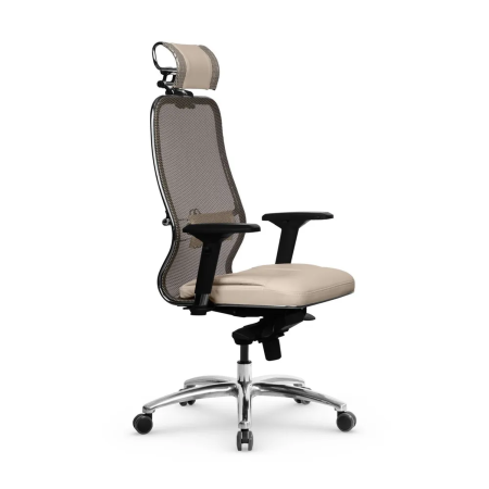 Кресло для руководителя Метта Samurai SL-3.04 MPES (Темно-бежевый | Светло-бежевый) Кресло для руководителя Метта Samurai SL-3.04 MPES (Темно-бежевый | Светло-бежевый)