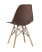 Стул Style DSW коричневый x4 (Стул DSW коричневый) Стул Style DSW коричневый x4 (Стул DSW коричневый)