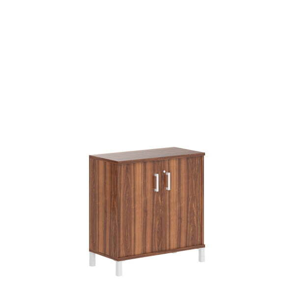 Шкаф 2 уровня, широкий глухие двери с замком Born B 410.3RZ 900x450x920 (Орех Даллас)