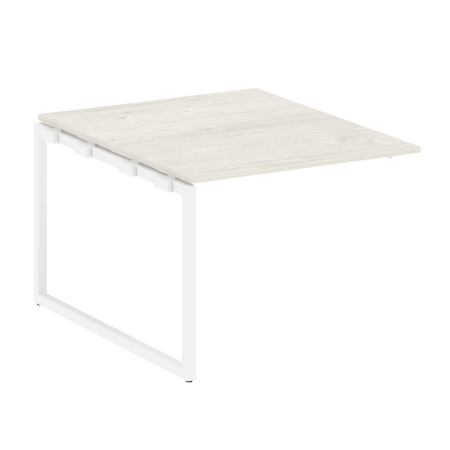 Проходной наборный элемент переговорного стола Metal System Style БО.ППРГ-1 1000x1235x750 (Акация/Антрацит металл)