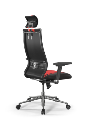 Кресло для руководителя Метта Sit 10 B2-187D - Extra /Kb40/Wh40/D03P/H3mL-G-2D(M09.B23.G18.W01) (Красный | Черный) Кресло для руководителя Метта Sit 10 B2-187D - Extra /Kb40/Wh40/D03P/H3mL-G-2D(M09.B23.G18.W01) (Красный | Черный)