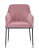 Стул Сандра велюр пыльно-розовый (Стул Сандра пыльно розовый)