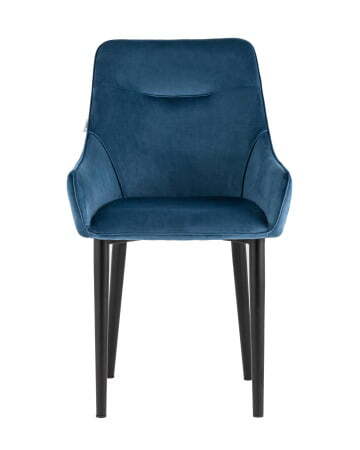 Стул Джоан велюр пыльно-синий (Стул Джоан синий)