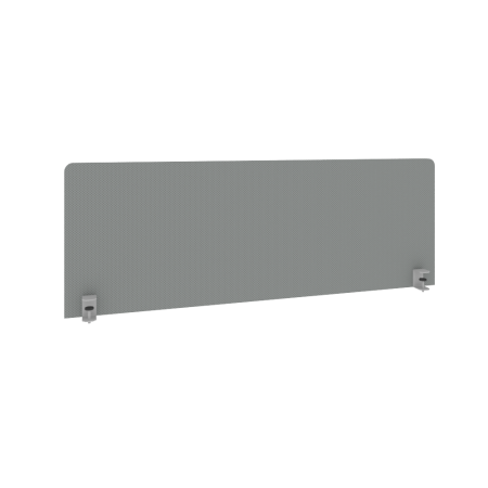 Экран тканевый для стола L1400мм Б.ТЭКР-3 1250x22x450 (Серый)