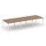 Рабочая станция 2-х сторонняя SN-5A.DRS-071 (2940х1432х750) (Тиквуд Светлый/Металл Антрацит) Рабочая станция 2-х сторонняя SN-5A.DRS-071 (2940х1432х750) (Тиквуд Светлый/Металл Антрацит)