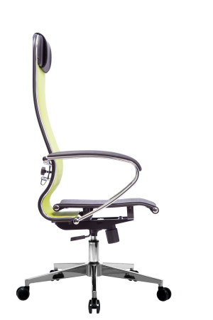 Кресло для руководителя Метта МЕТТА-4(MPRU)/подл.131/осн.004 (Лайм)