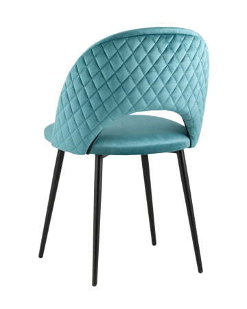 Стул Меган NEW велюр с ромбами сине-зелёный (Стул Меган сине-зеленый) Стул Меган NEW велюр с ромбами сине-зелёный (Стул Меган сине-зеленый)