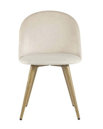 Стул Лион велюр кремовый (Стул Лион NEW кремовый)