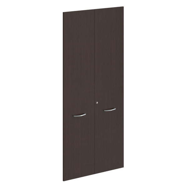 Двери высокие с замком Dioni DHD 42-2Z 422x18x1900 (Венге Магия)