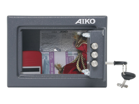 Мебельный сейф AIKO Т-140 KL (Графит) Мебельный сейф AIKO Т-140 KL (Графит)