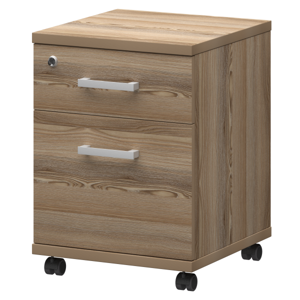 Тумба подкатная файловая Аргентум НТ-330.ФЛ 430x442x583 (Дуб сафари)